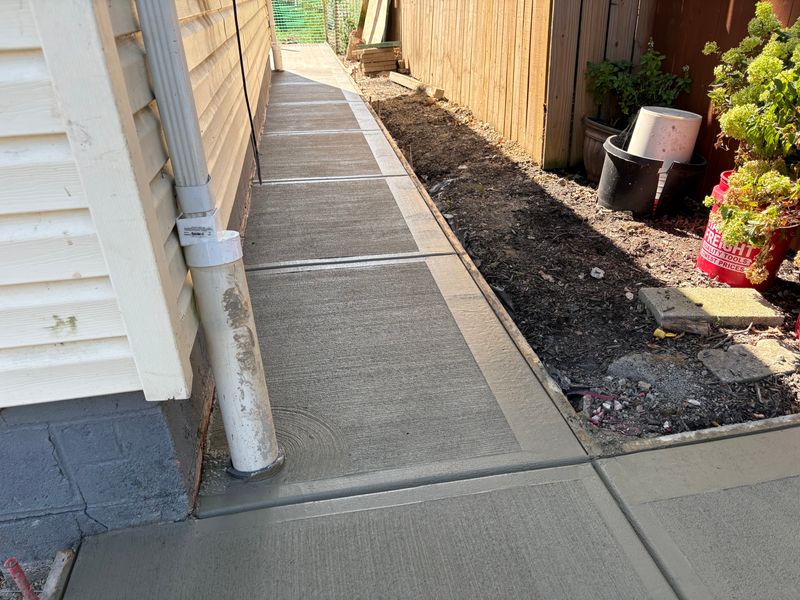 Sidewalk Installation