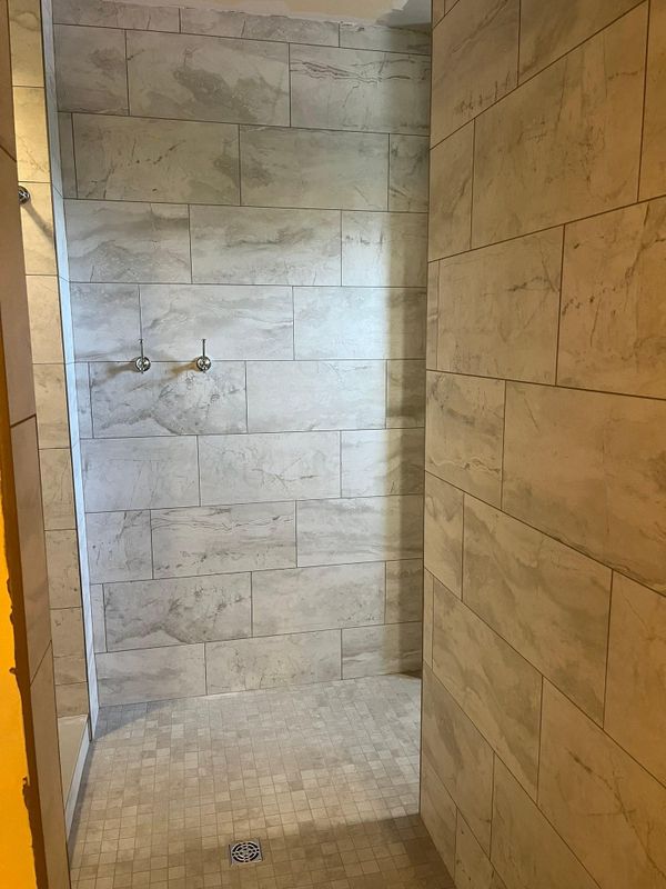 Tile installation