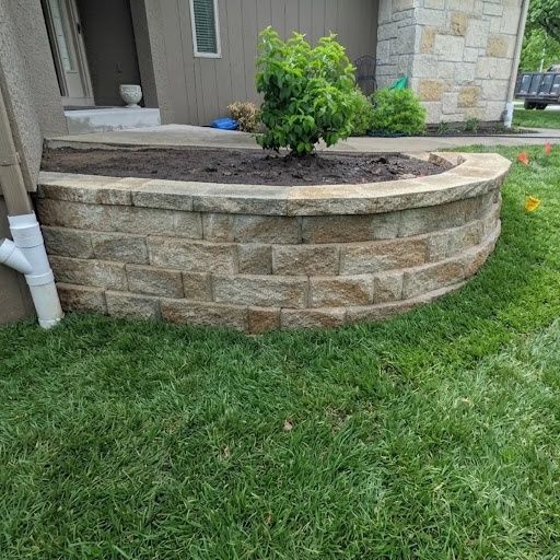 Retaining Wall Installation