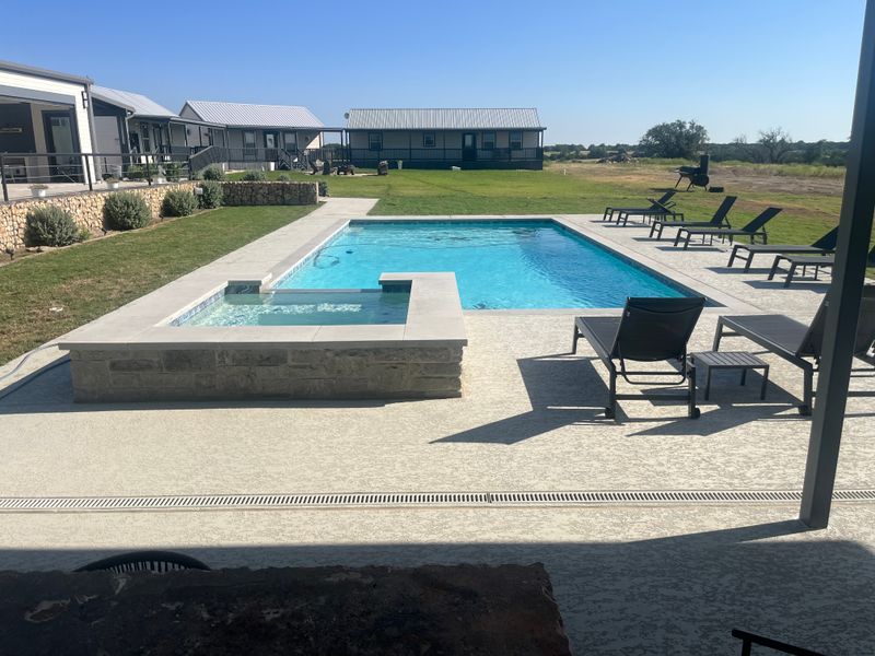 Custom Pool and Spa Construction