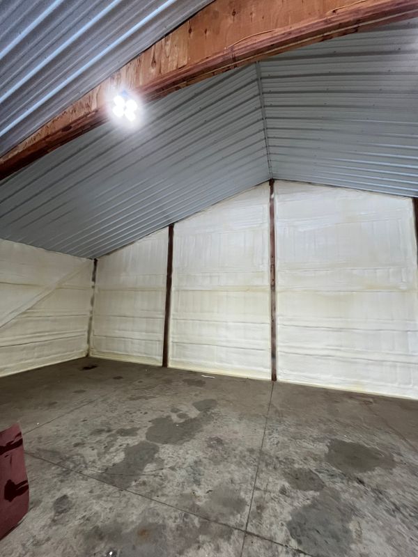 New Home Construction Spray Foam Insulation