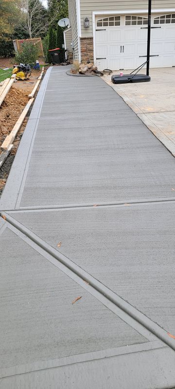 Sidewalk Installation