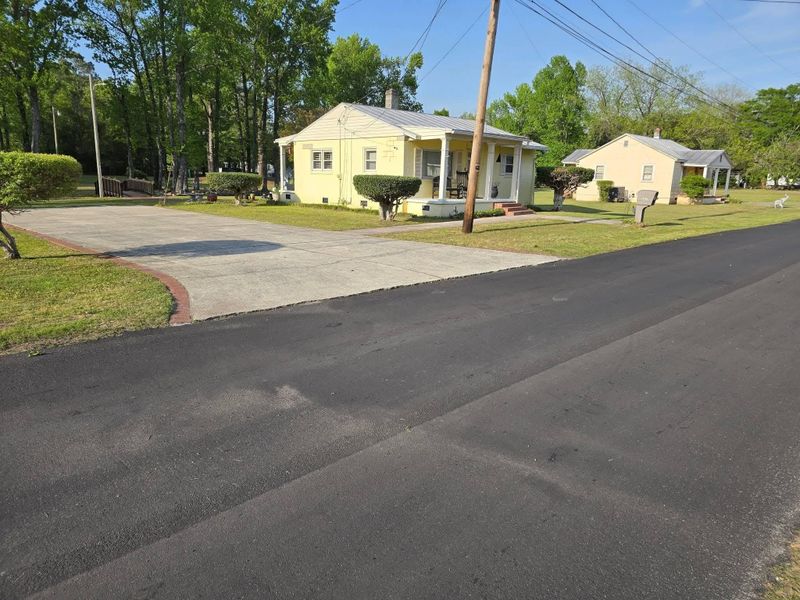 Walkway and driveway cleanup