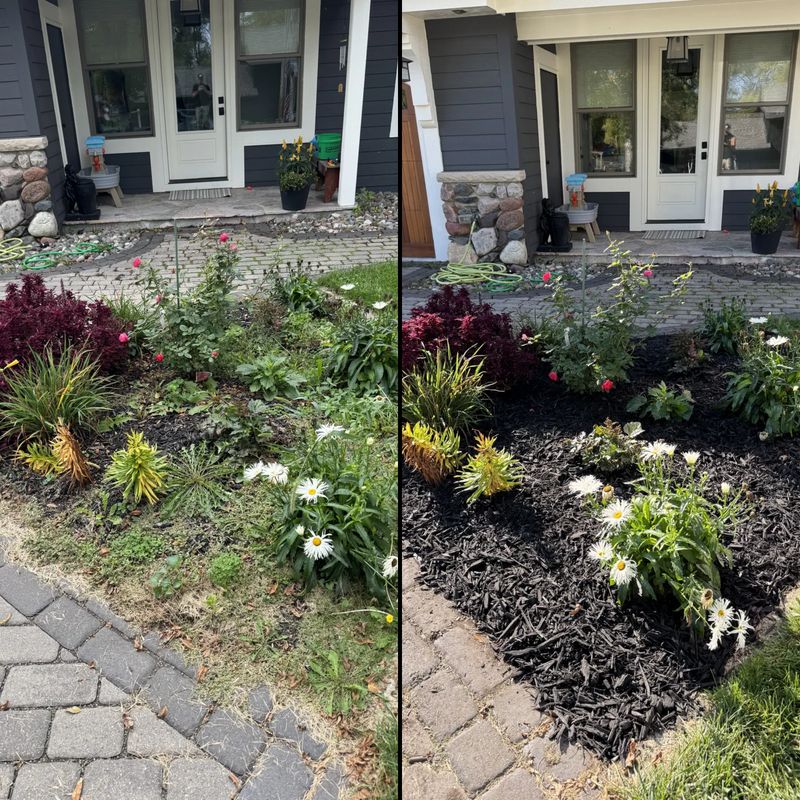 Mulch and Rock Installation gallery