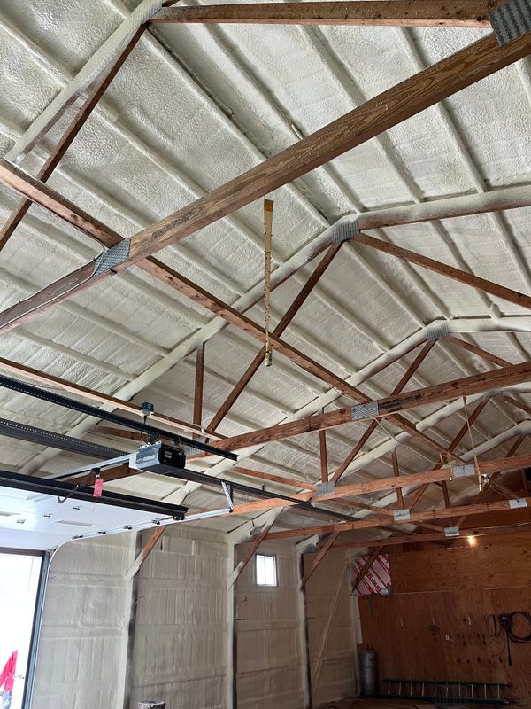 New Home Construction Spray Foam Insulation
