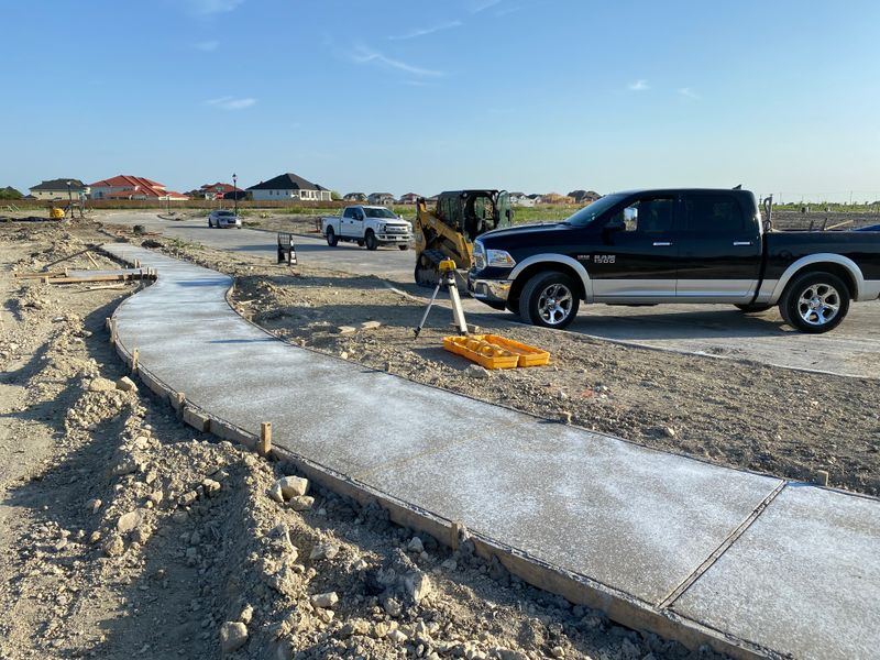 Concrete Walkway
