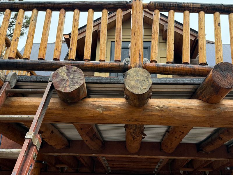 Log Home Chinking in Montana