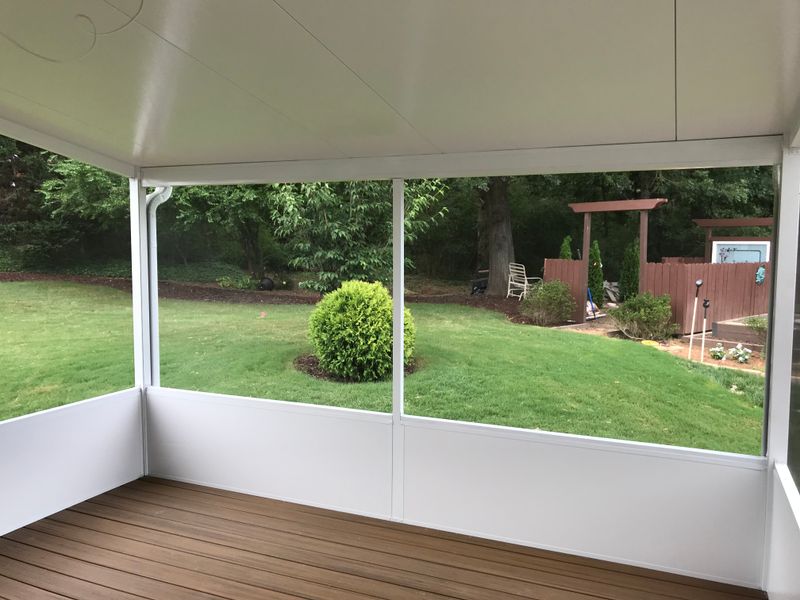 Panel Roof Screen Enclosure
