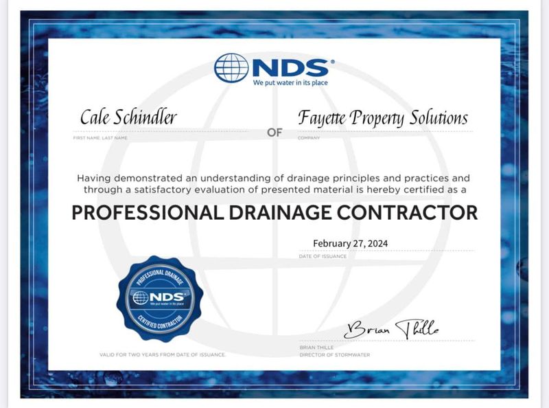 Stormwater Drainage Management