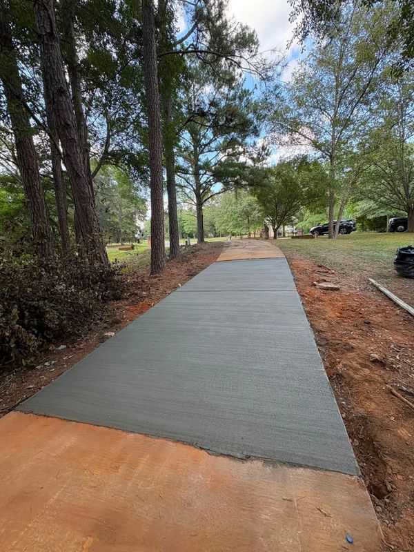 Concrete Sidewalks and Walkways