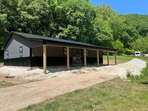 Post Frame Garage Construction