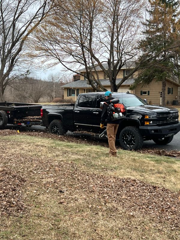 Spring Leaf Cleanup in Menomonie, WI