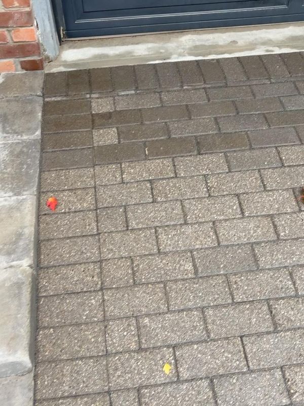 Interlock Pressure Washing & Re-Sanding