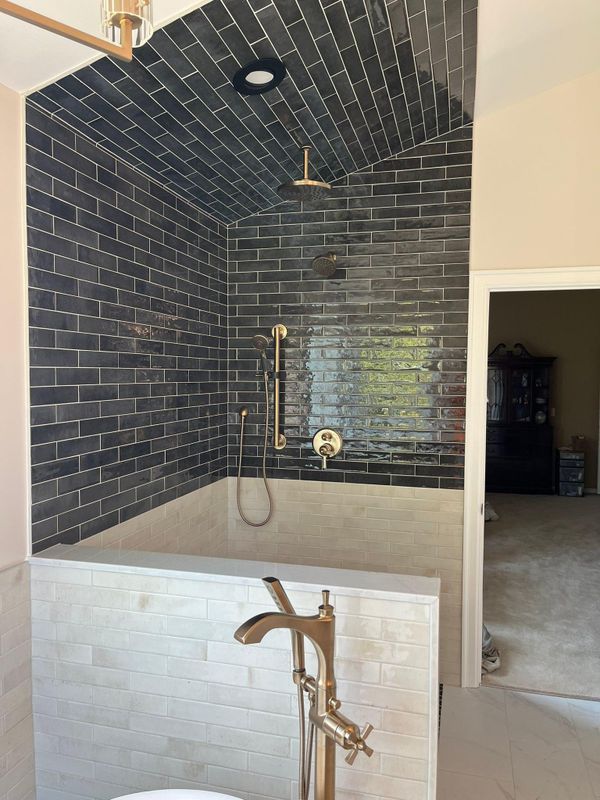 Tile installation