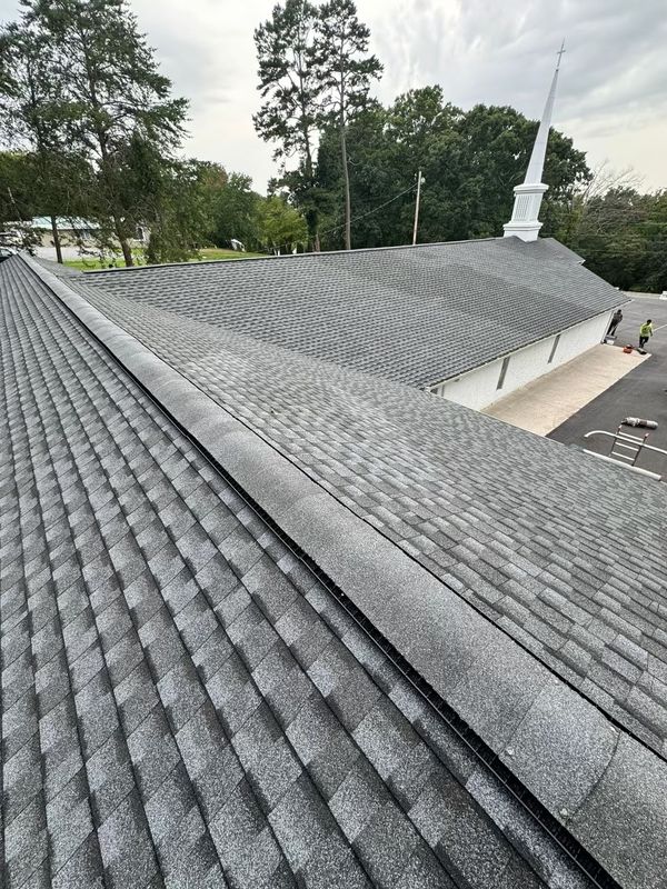 Heavenly Heights: Rock Star Roofing LLC's Masterful Church Roof Installation in Newport, TN