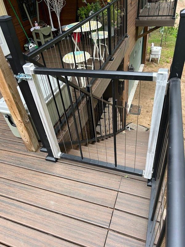Sturdy Deck Gate Installation in Pequot Lakes
