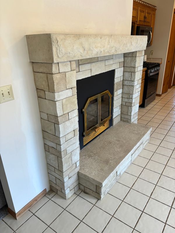Interior fireplace & feature walls 