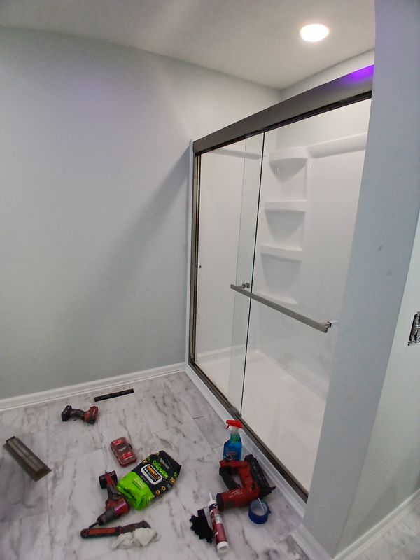 west Frankfort Master and Full Bath Renovations