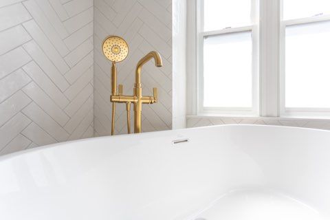 Historic Elegance Reimagined: Century-Old Bathroom Transformation in Houston's Heart