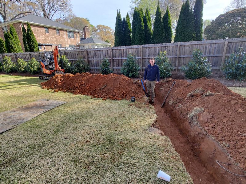 Lawn Drainage - Charlotte, NC