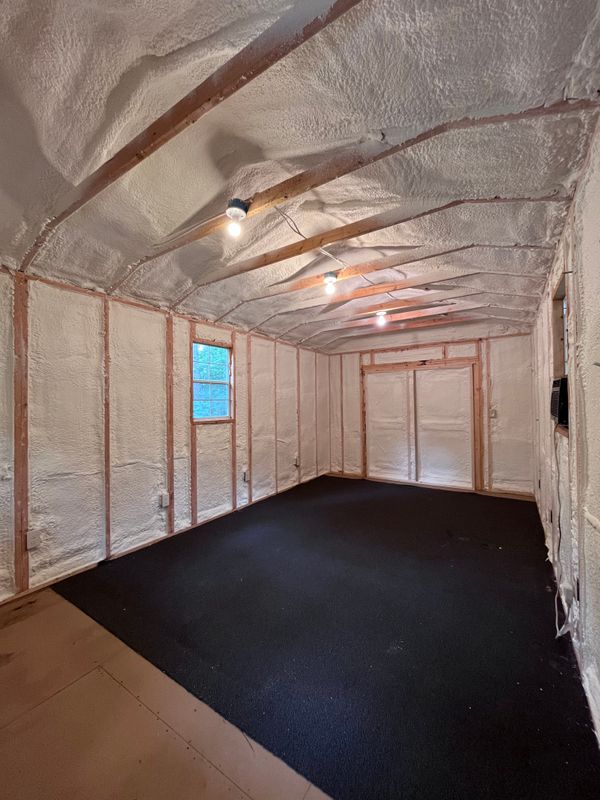 Pole Shed Spray Foam Insulation