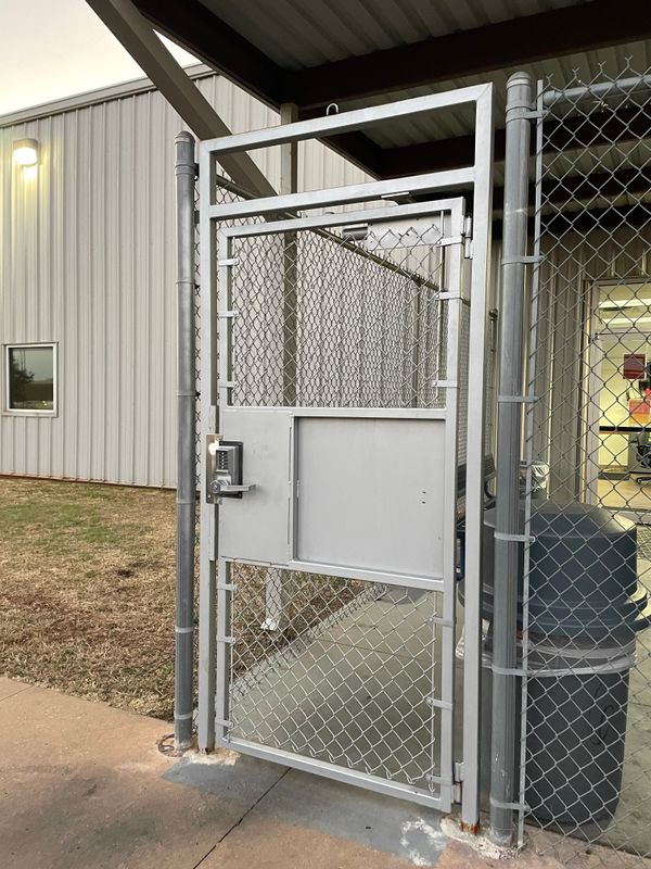 Commercial Fence Construction