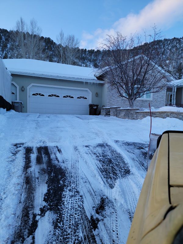 Residential Snow Plowing