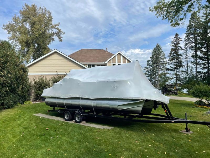 Boat Shrink Wrapping