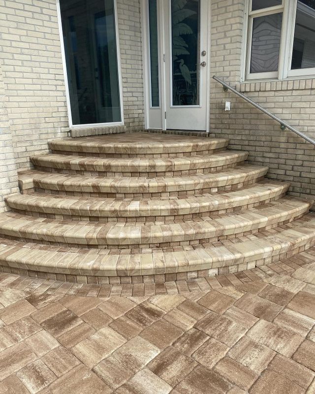 Paver Steps