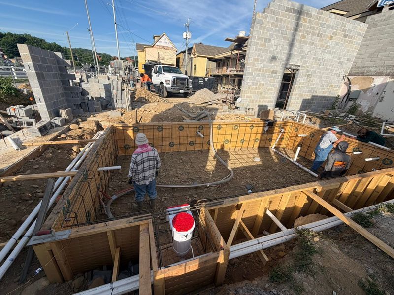Indoor Cabin Pool Construction
