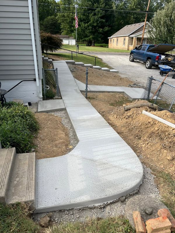 Sidewalk Construction