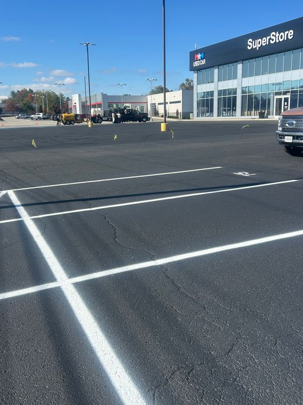 Line striping