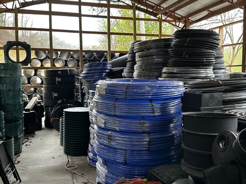 Sales of water and wastewater management material
