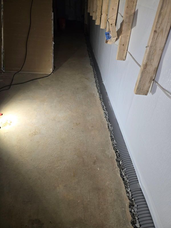 French Drain Installation