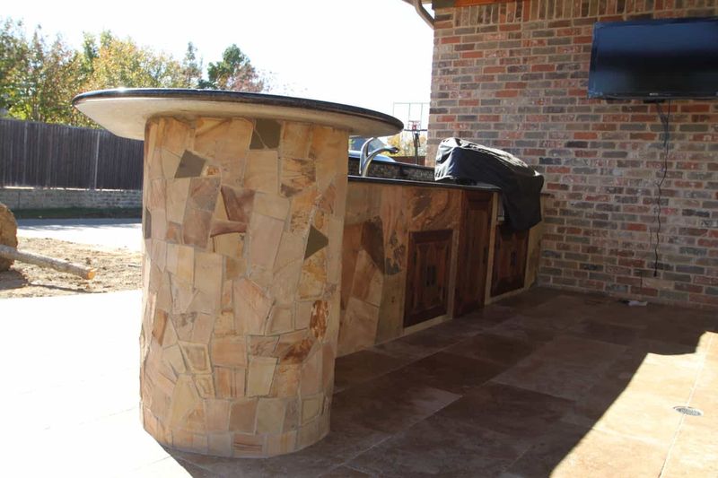 Outdoor Kitchen Construction