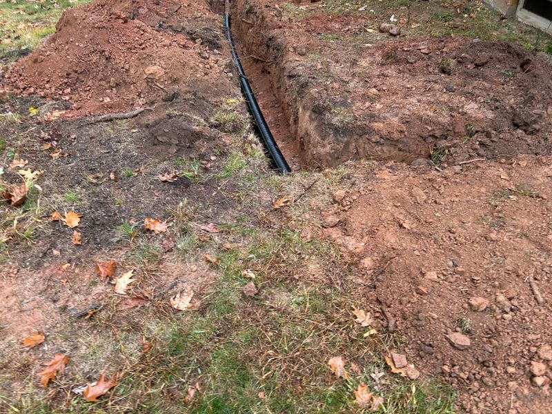 Outdoor French Drains