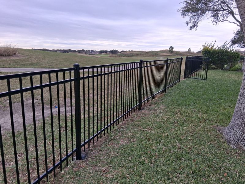 Wrought Iron Fence Installation