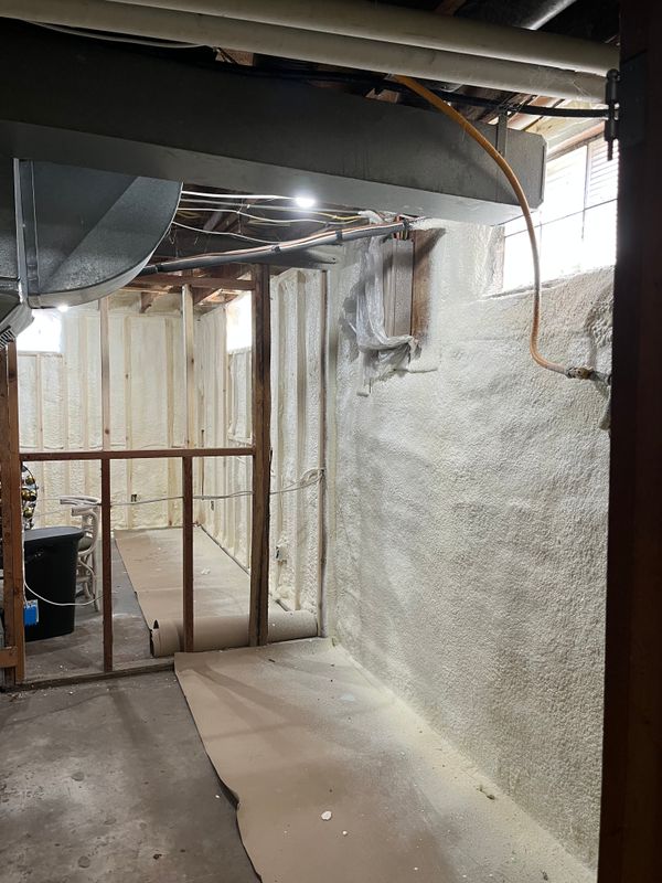 Basement Spray Foam Insulation