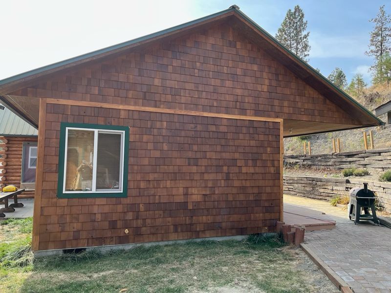 Log Homes Refinishing