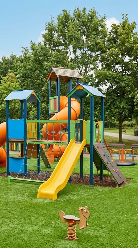 Playground Turf Installation