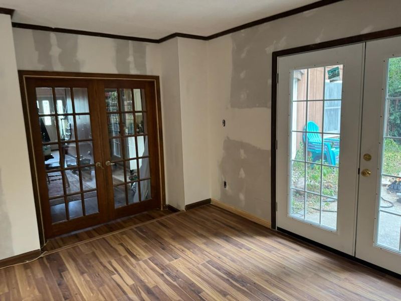 Carbondale Roof Leak repair and Drywall installation