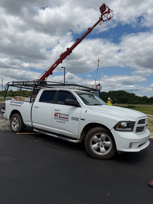 Custom Sign Installation