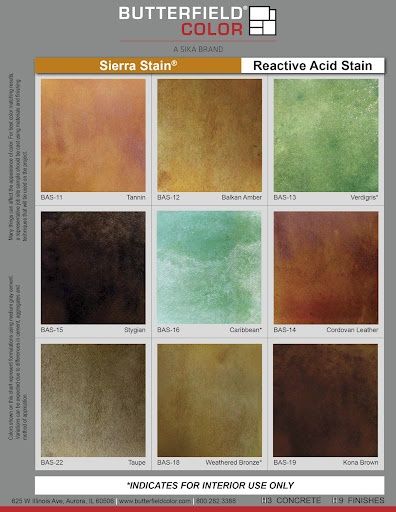 Acid Stained Concrete