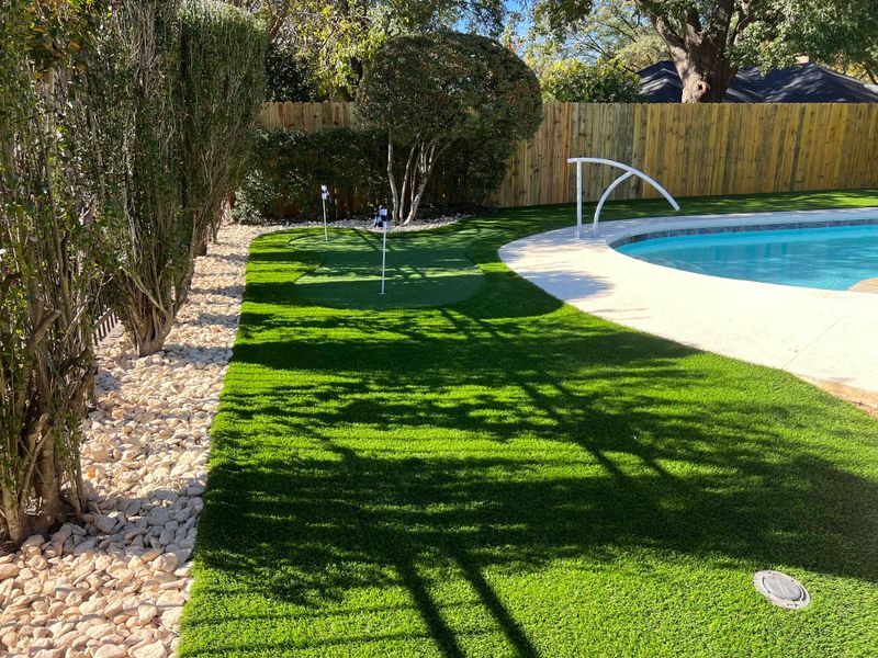 Residential Artificial Turf Installation