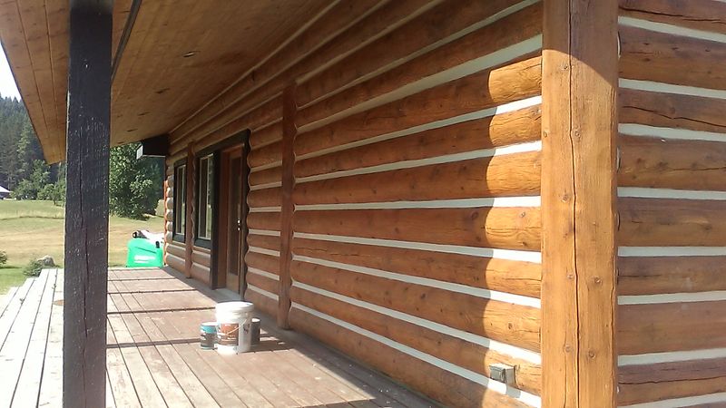Log Home Chinking gallery
