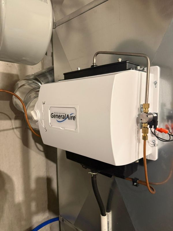 Air Quality Humidifiers and UV Lights Installs