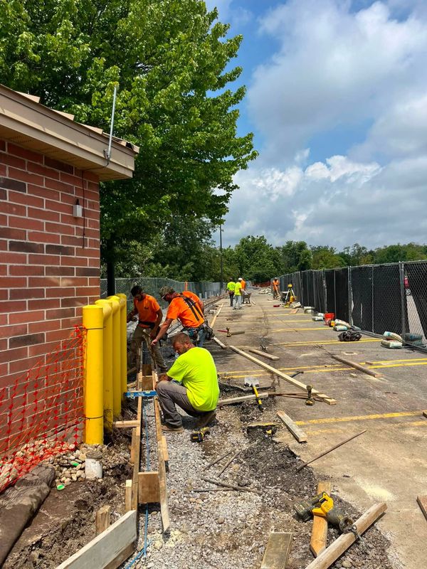 Sidewalk Installation
