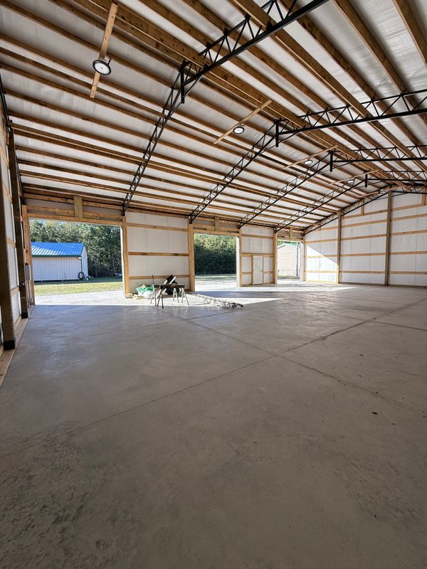 Enclosed Pole Barn