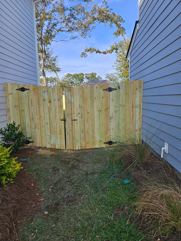 Wood Style Fences