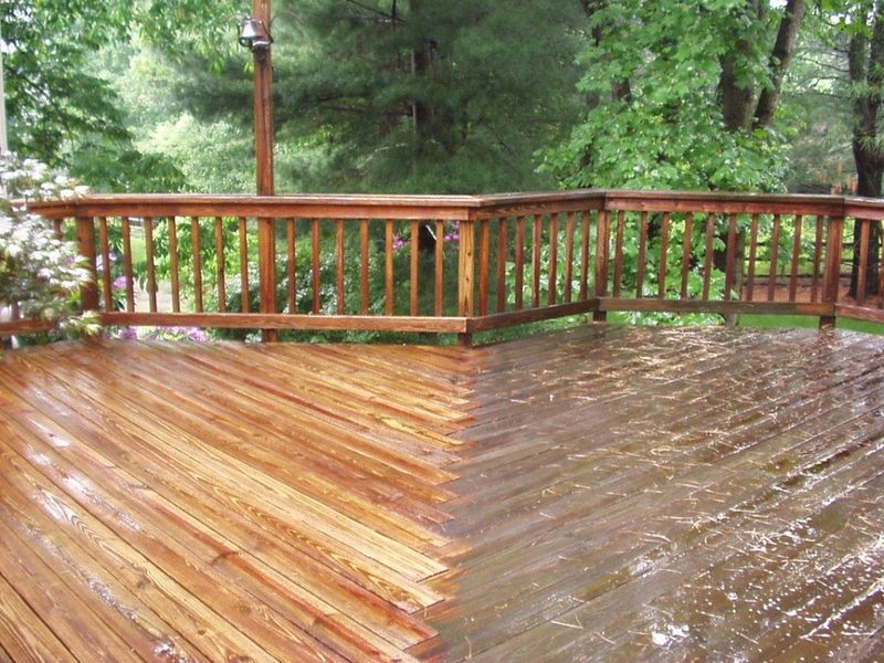 Deck and Patio Soft Washing